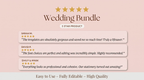 Ultimate Wedding Bundle | Itinerary, Invitations, Seating Chart & More