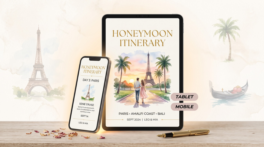 Ultimate Wedding Bundle | Itinerary, Invitations, Seating Chart & More